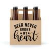 Beer never broke my heart